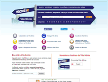 Tablet Screenshot of encontravilasonia.com.br